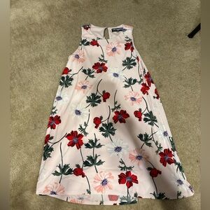 Karl Lagerfeld Cream Halter A-line Dress for Wedding Guest